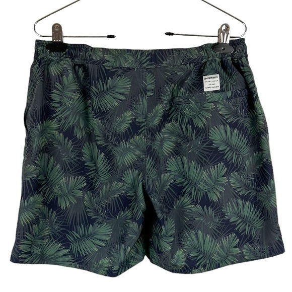 Mosmann Australia Men's Swim Shorts Palm Tropical Jungle Leaves Size Large - Picture 4 of 8